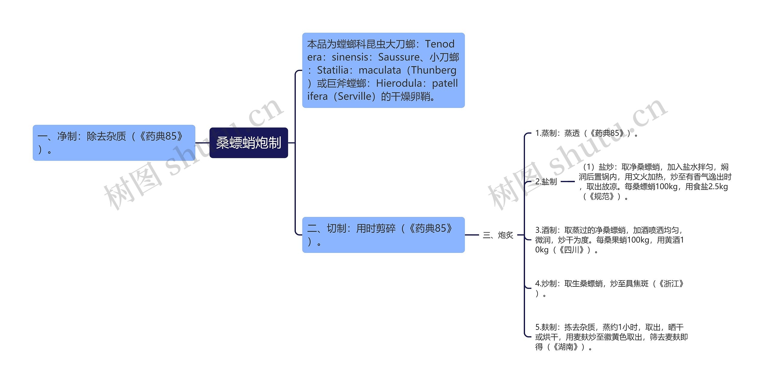 桑螵蛸炮制 桑螵蛸炮制