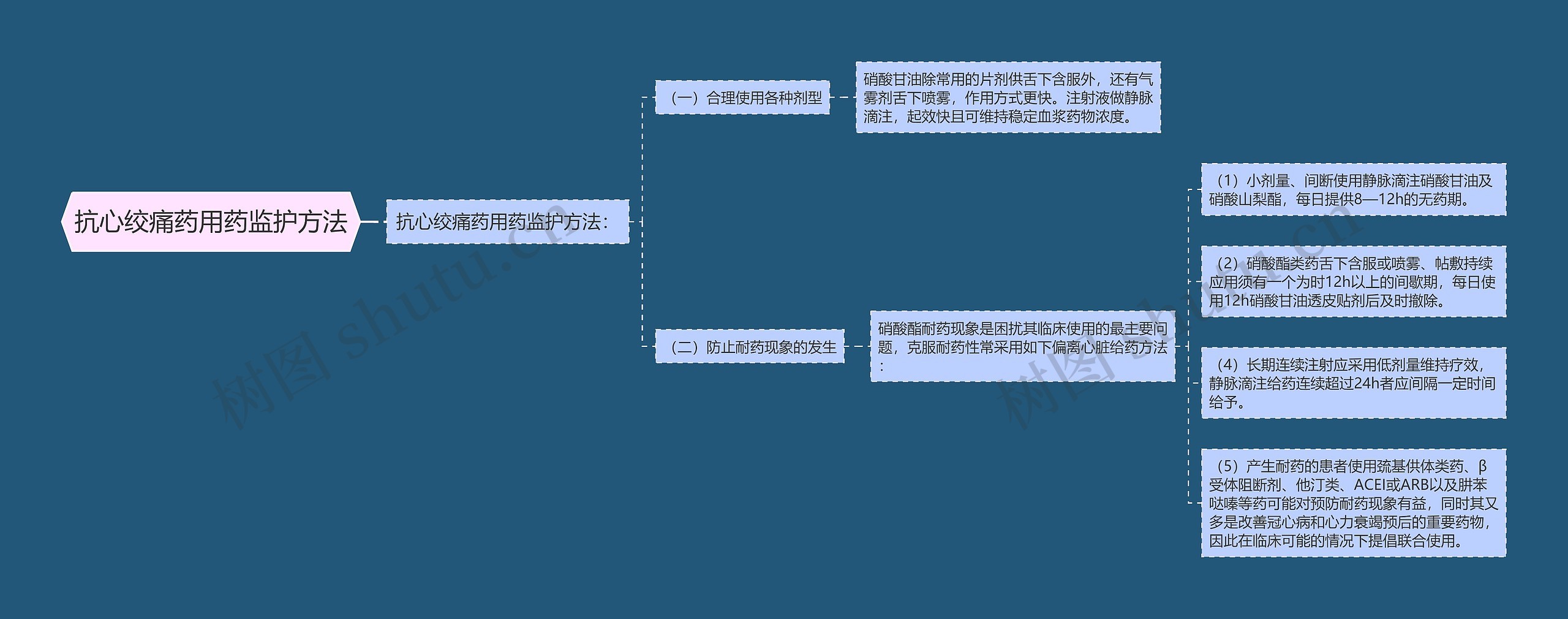 抗心绞痛药用药监护方法