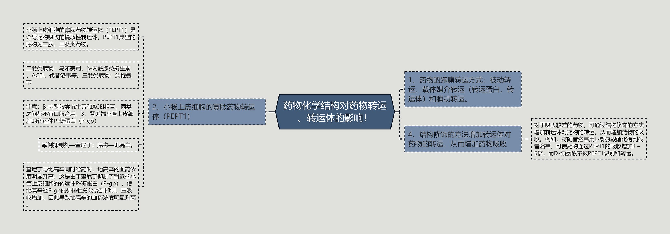 药物化学结构对药物转运、转运体的影响！