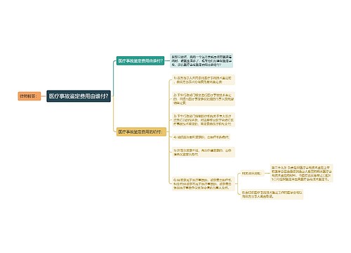 医疗事故鉴定费用由谁付?