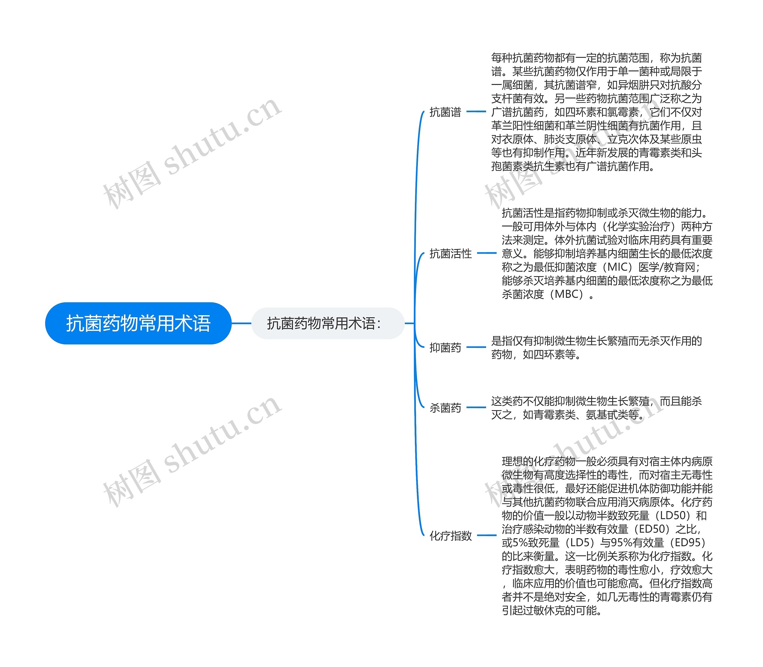 抗菌药物常用术语