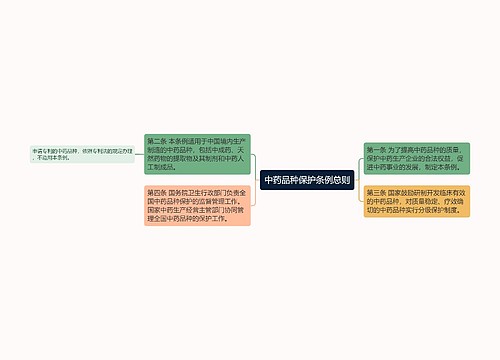 中药品种保护条例总则