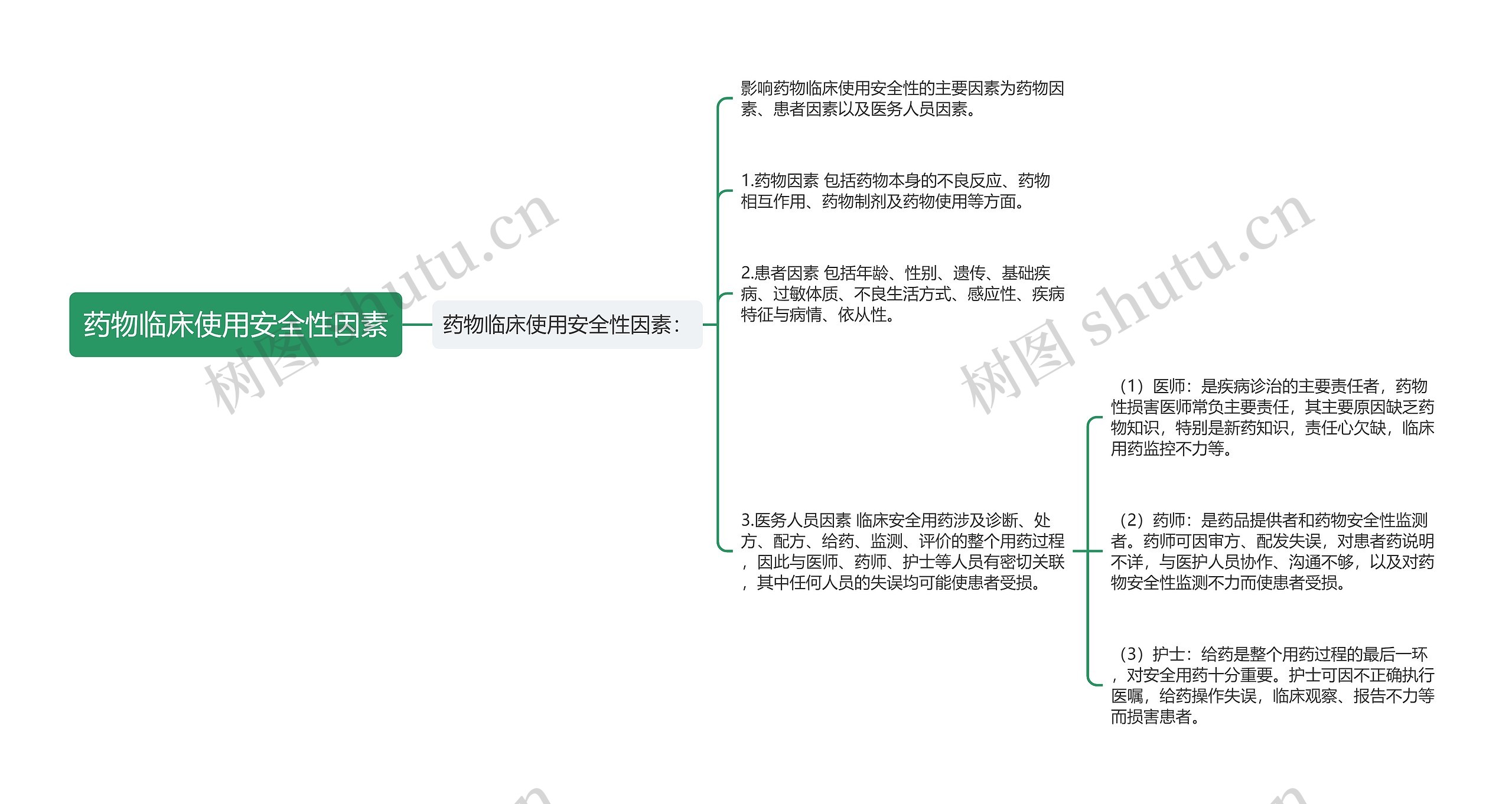 药物临床使用安全性因素