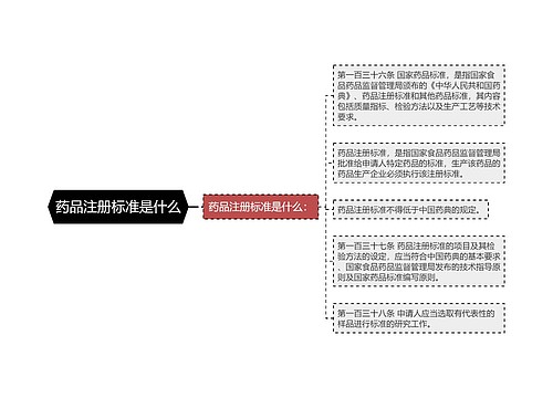 药品注册标准是什么