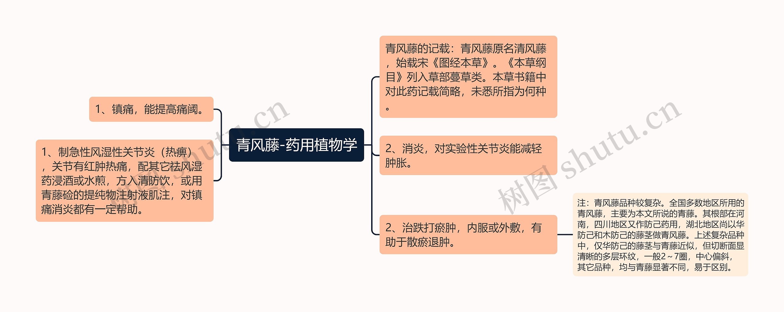 青风藤-药用植物学 青风藤-药用植物学