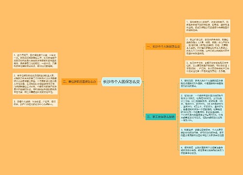 长沙市个人医保怎么交