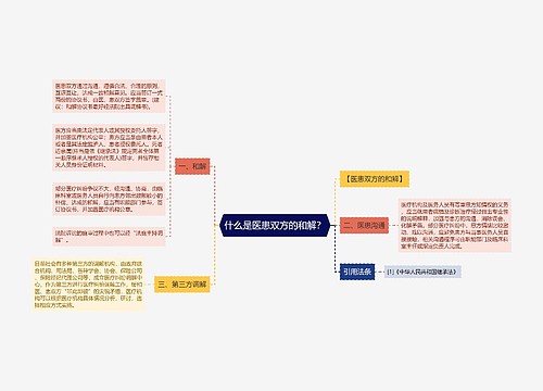 什么是医患双方的和解？