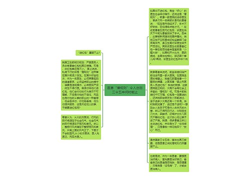 医患“潜规则”令人忿怒三令五申何时能止