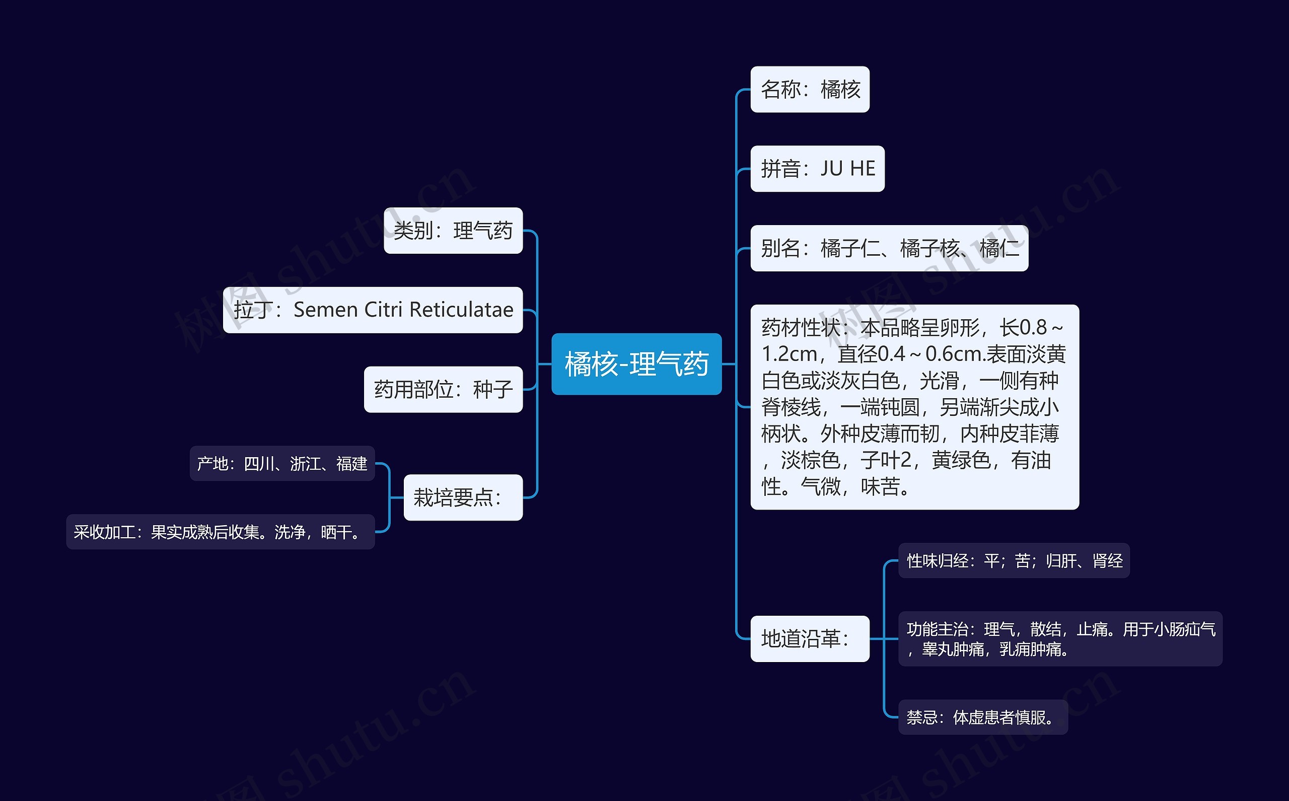 橘核-理气药