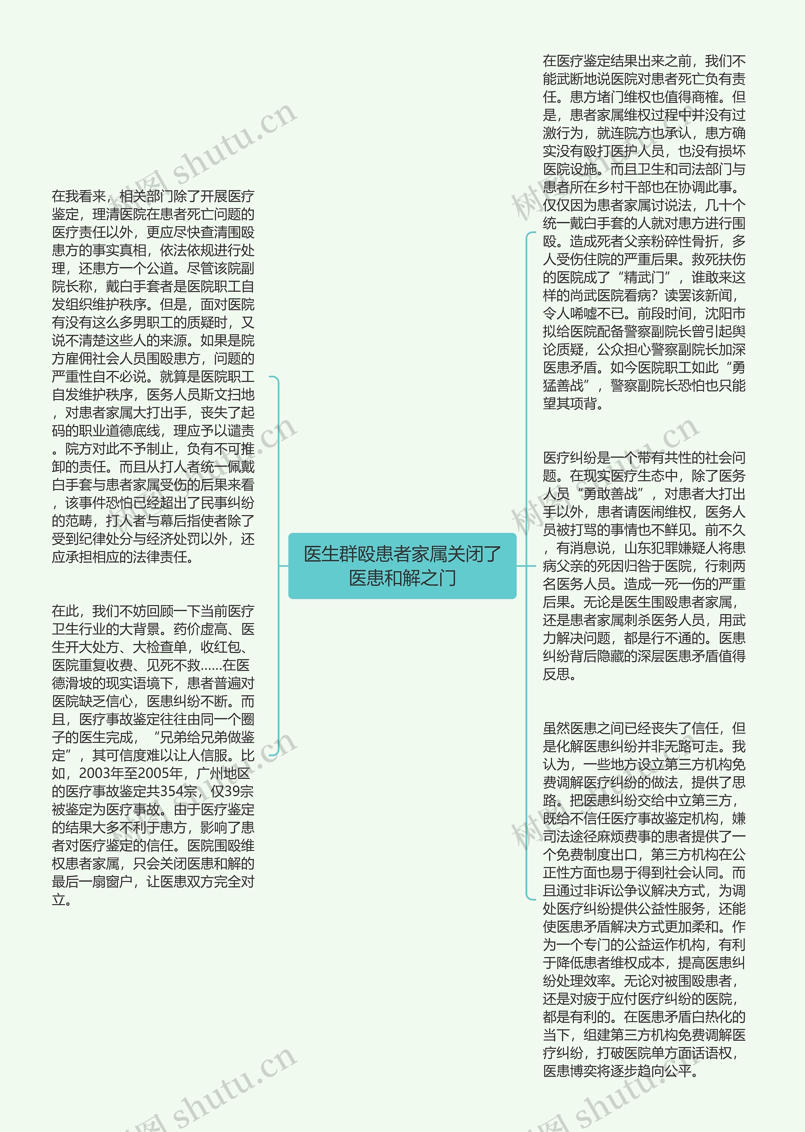 医生群殴患者家属关闭了医患和解之门