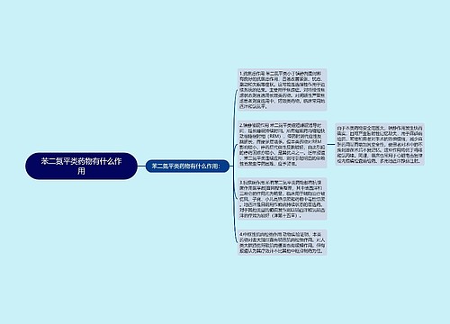 苯二氮平类药物有什么作用