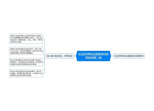 执业药师职业道德准则适用指导第二章