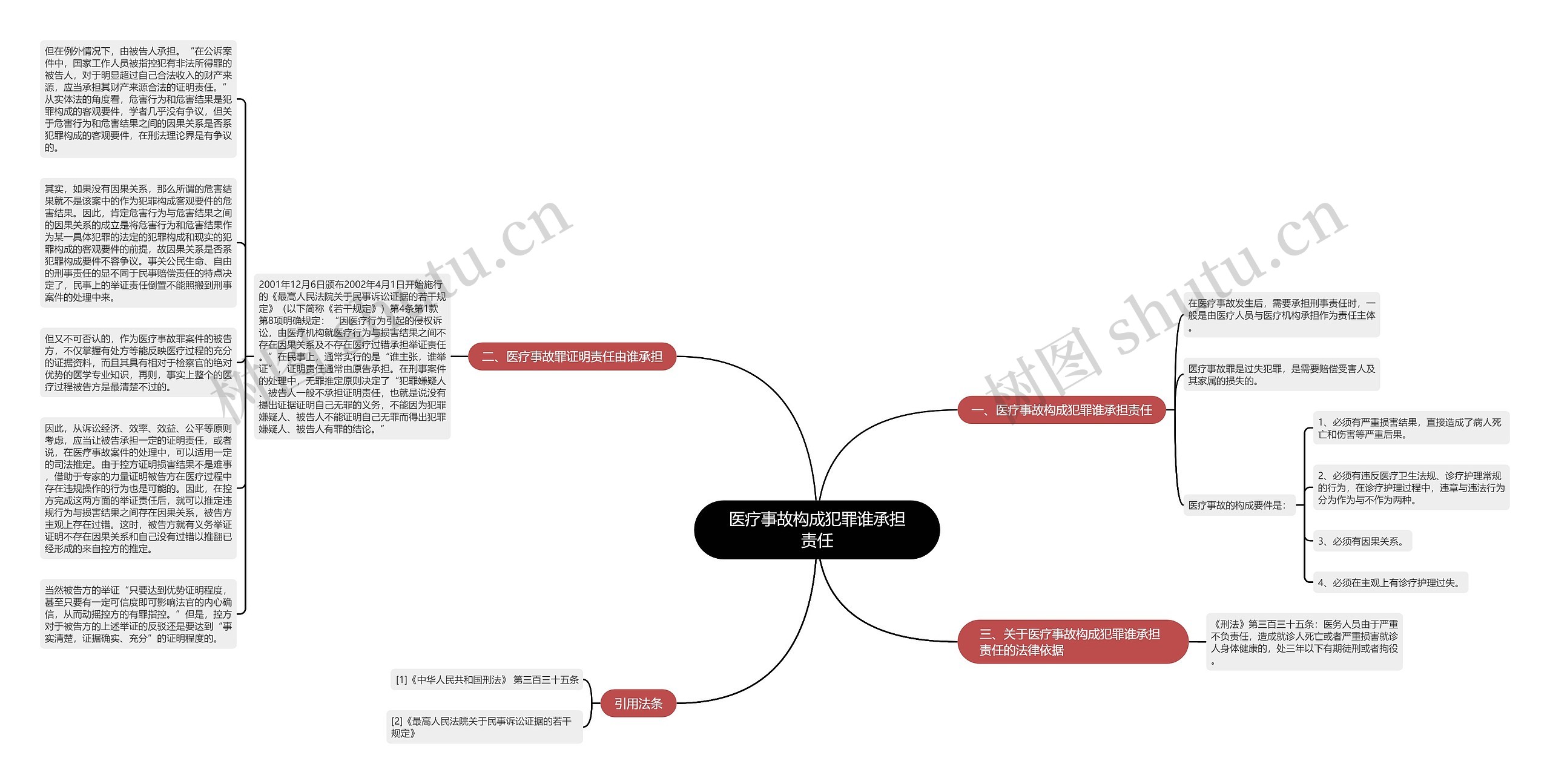 医疗事故构成犯罪谁承担责任