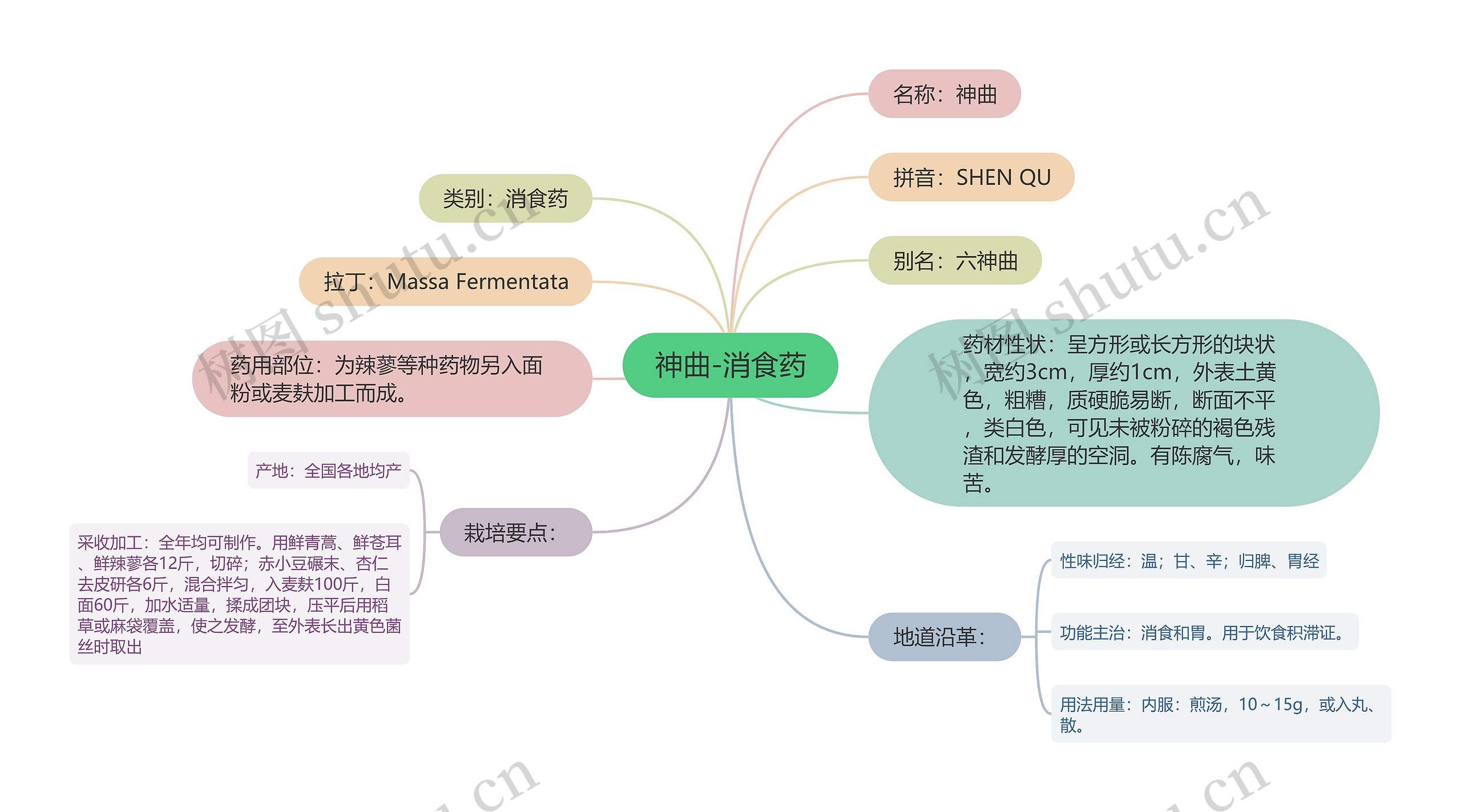 神曲-消食药 神曲-消食药