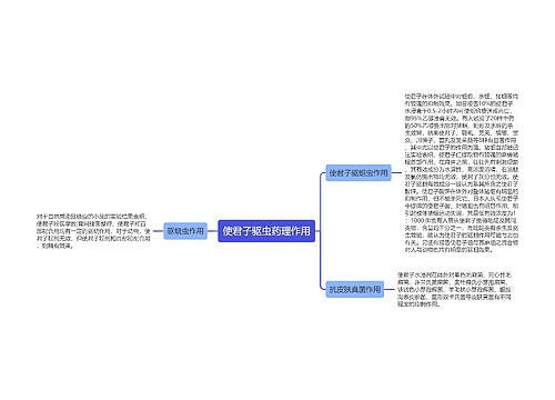 使君子驱虫药理作用