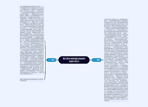 现行医疗事故鉴定制度的发端与特点