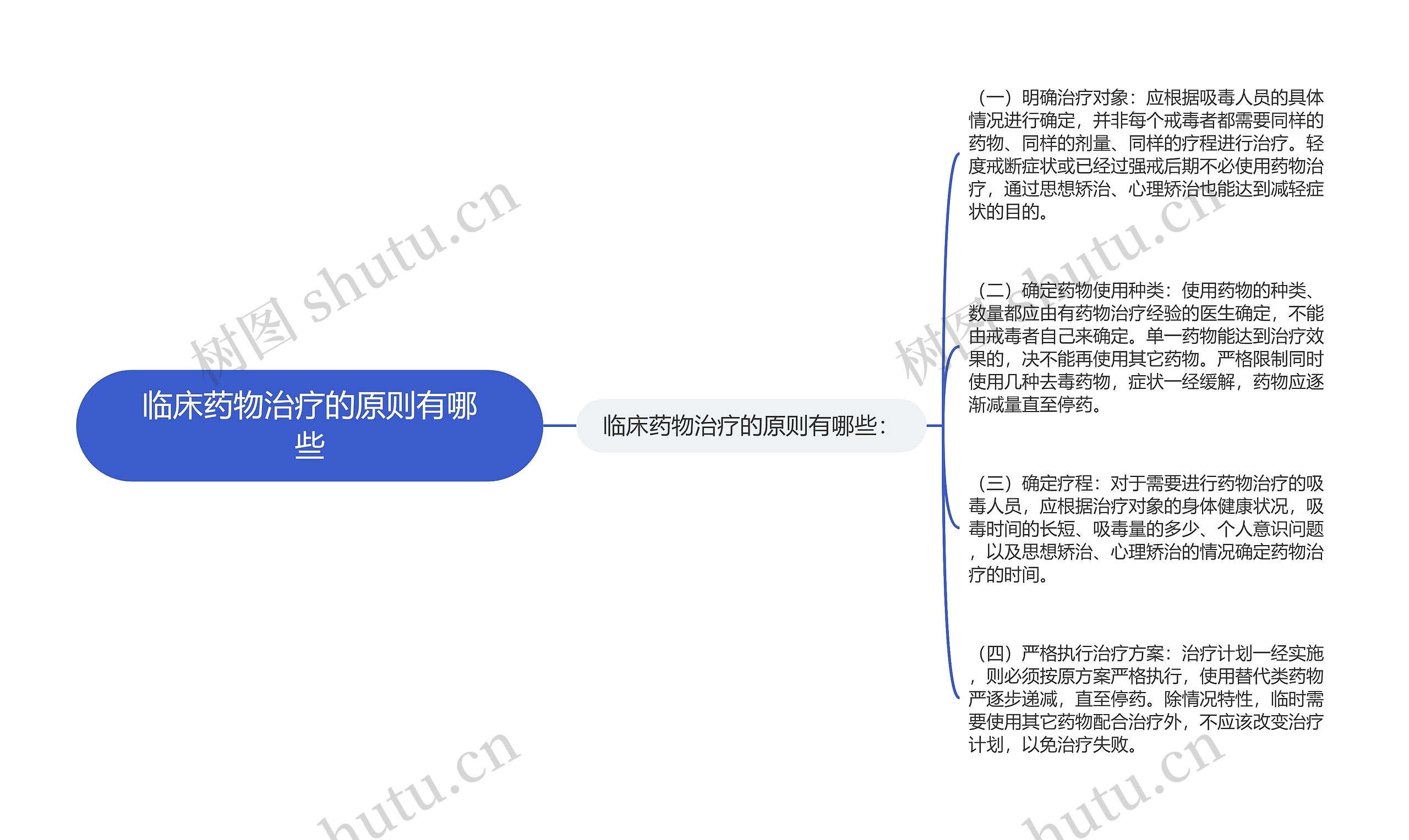 临床药物治疗的原则有哪些思维导图