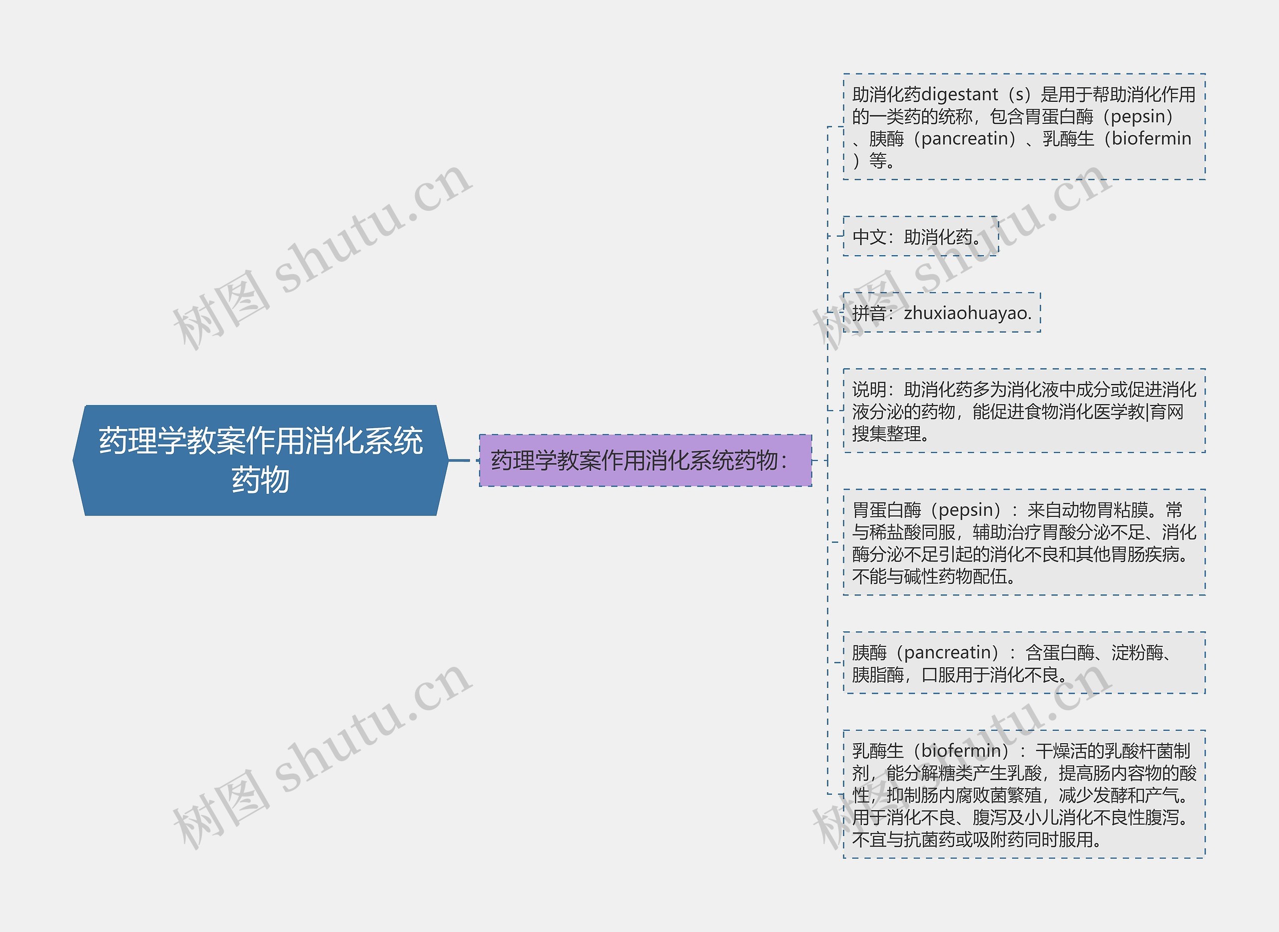 药理学教案作用消化系统药物