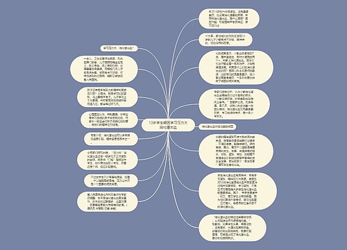 13岁学生疑因学习压力大消化道出血