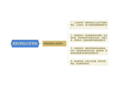 药剂学的分支学科