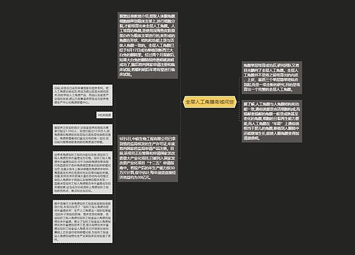 全层人工角膜岛城问世