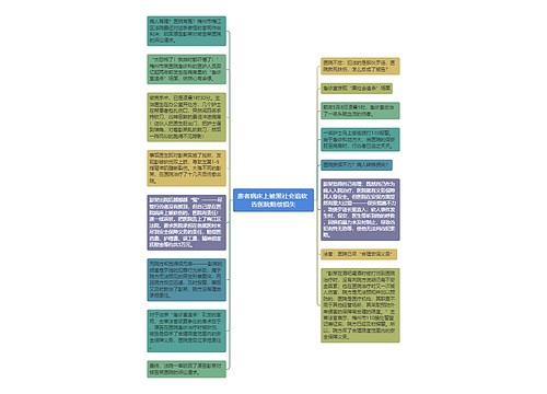 患者病床上被黑社会追砍 告医院赔偿损失