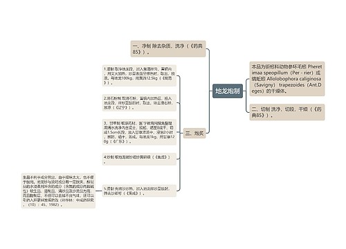 地龙炮制