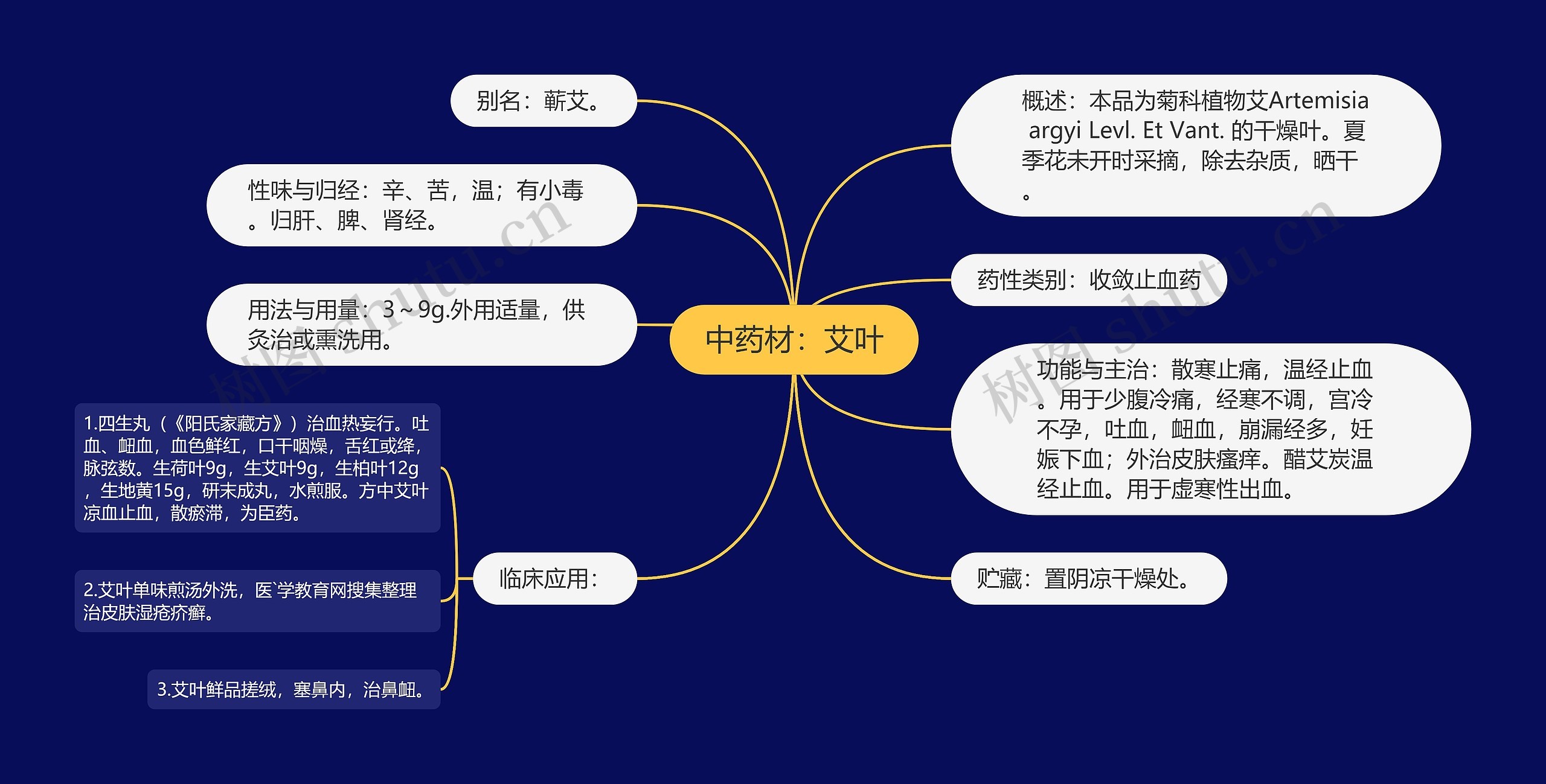 中药材:艾叶 中药材:艾叶