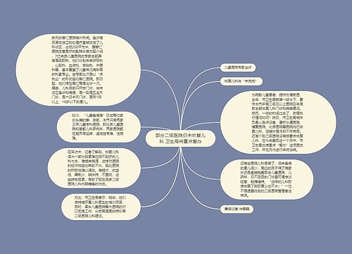 部分二级医院仍未恢复儿科 卫生局将重点督办