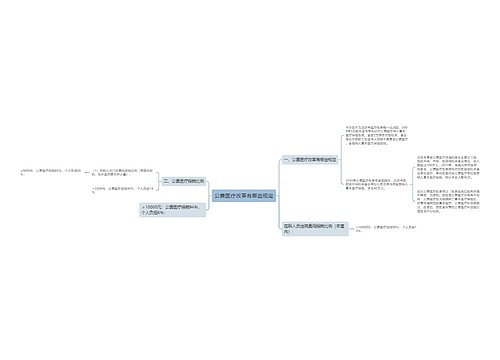 公费医疗改革有哪些规定