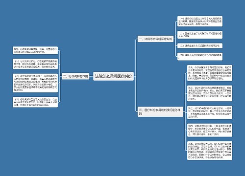 法院怎么调解医疗纠纷