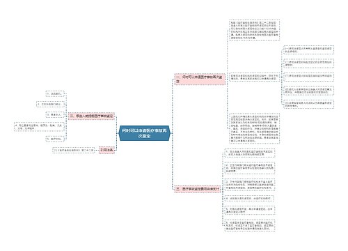 何时可以申请医疗事故再次鉴定