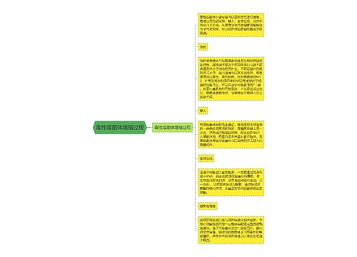 毒性噬菌体增殖过程