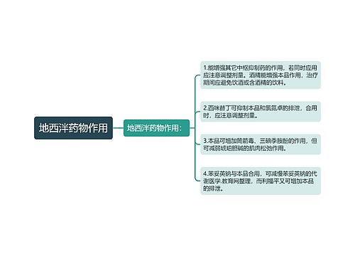 地西泮药物作用