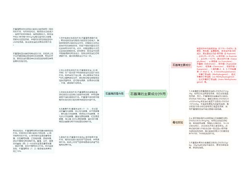 石菖蒲的主要成分|作用