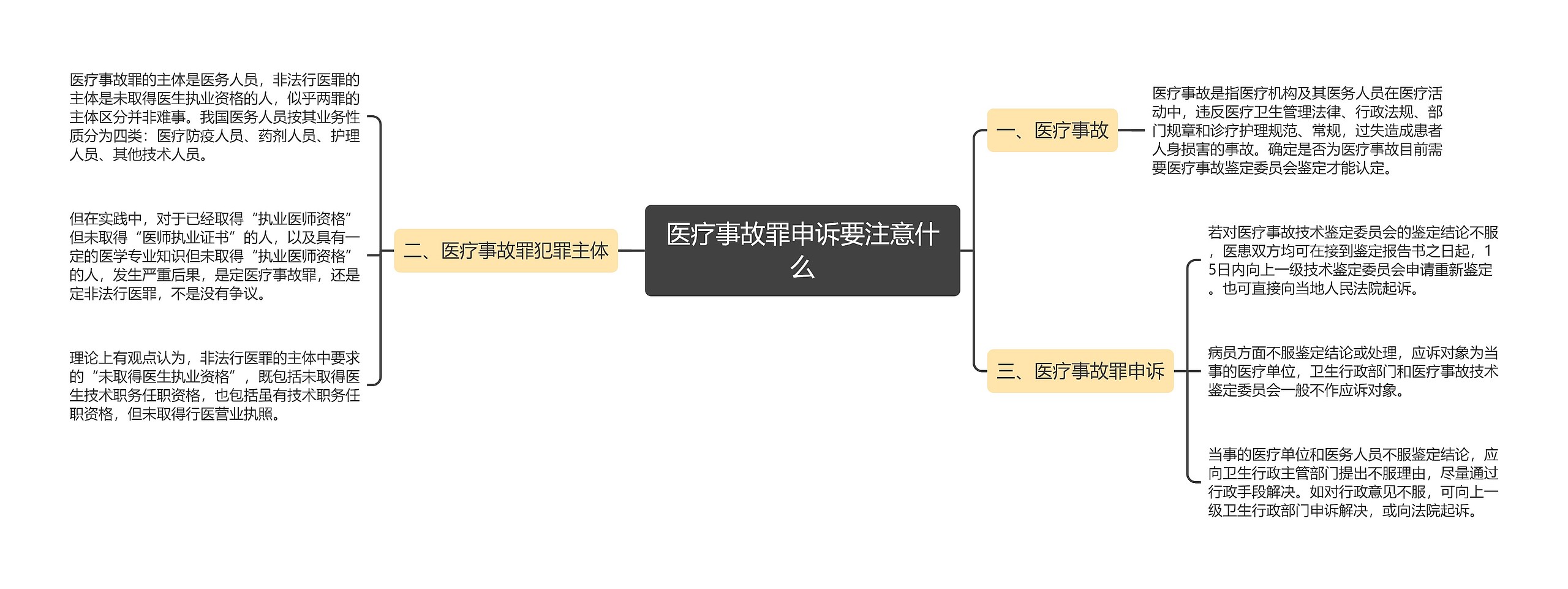 医疗事故罪申诉要注意什么