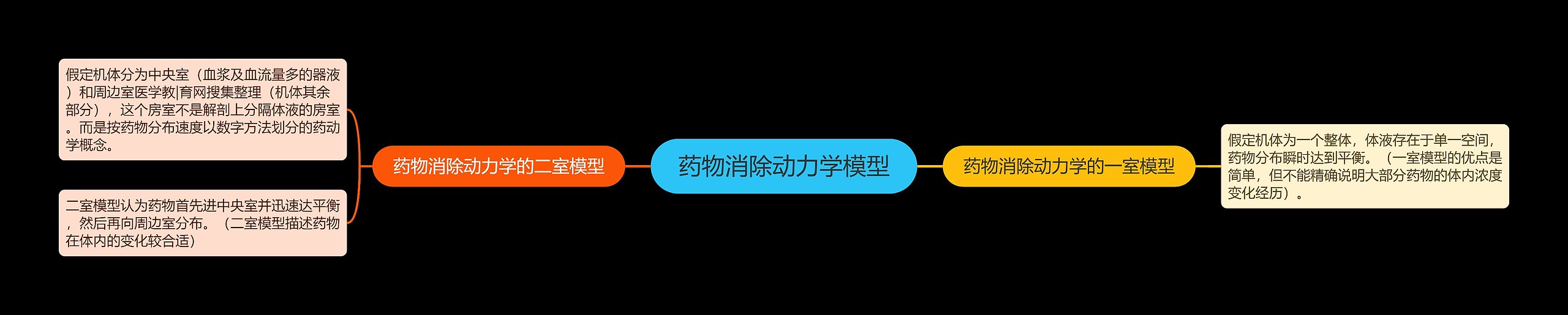 药物消除动力学模型