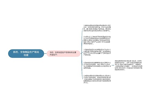 新药、生物制品生产现场检查