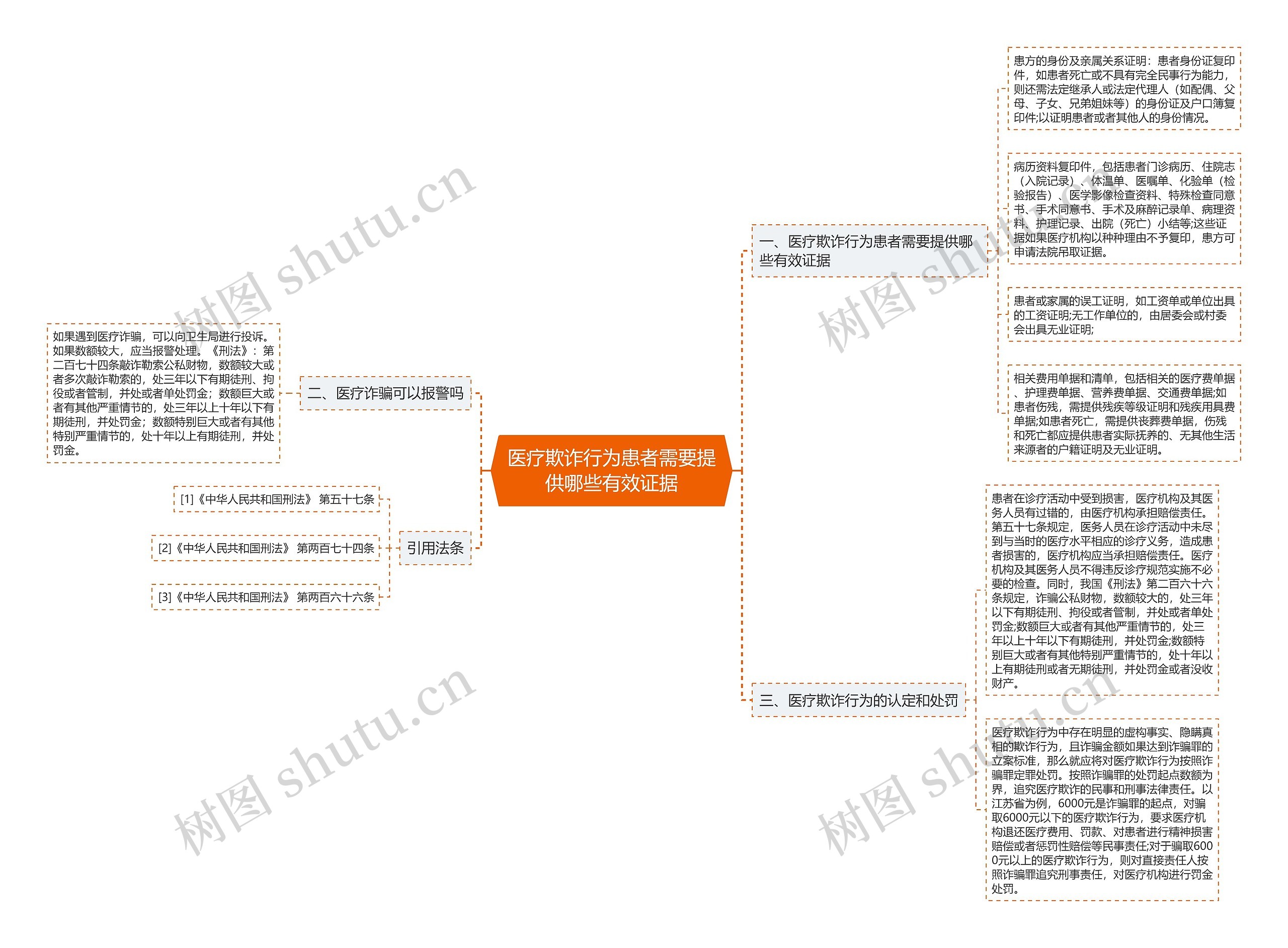 医疗欺诈行为患者需要提供哪些有效证据