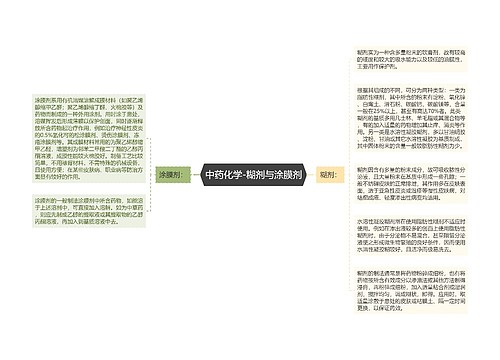 中药化学-糊剂与涂膜剂