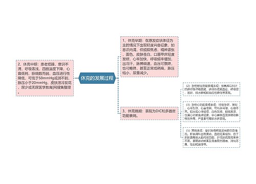 休克的发展过程