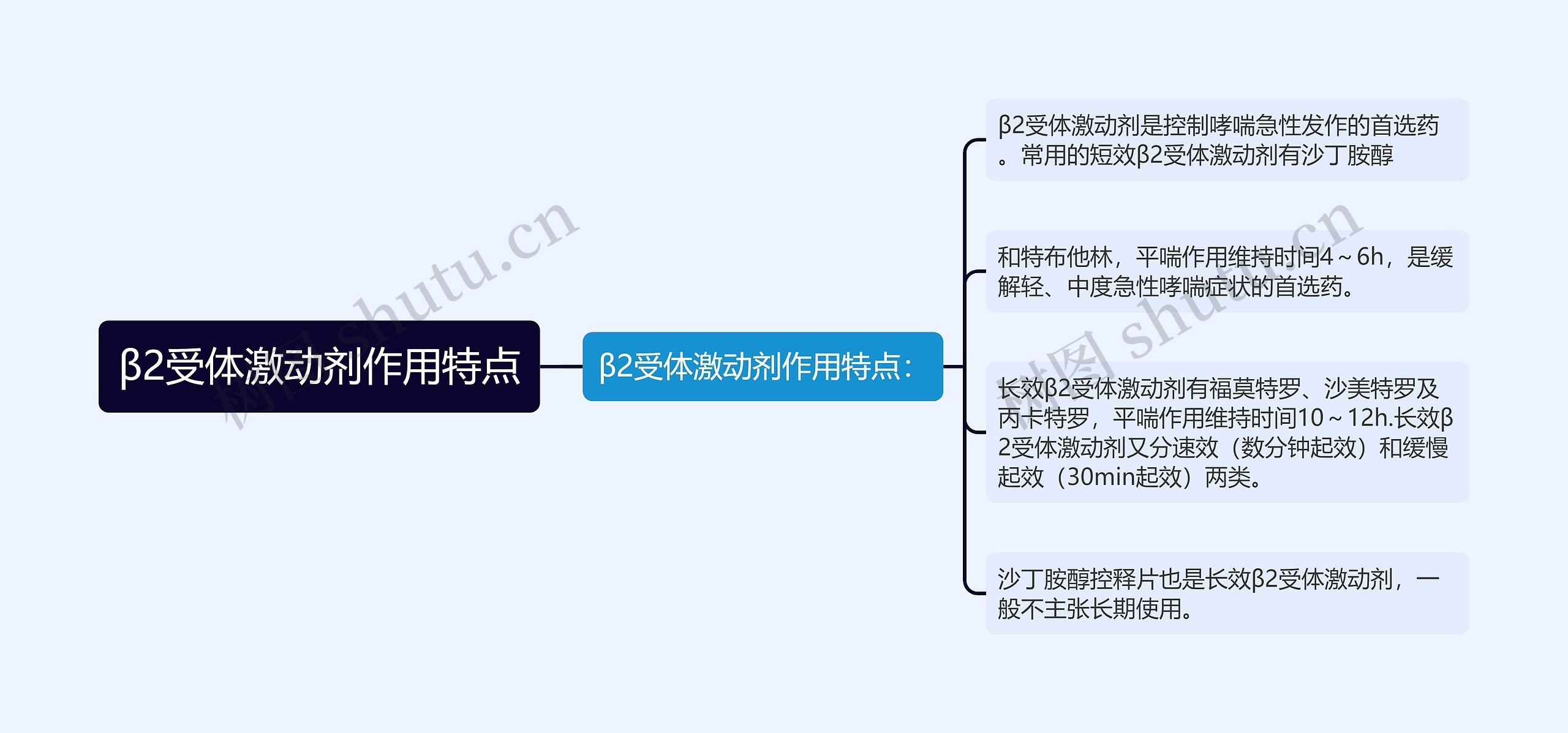 β2受体激动剂作用特点