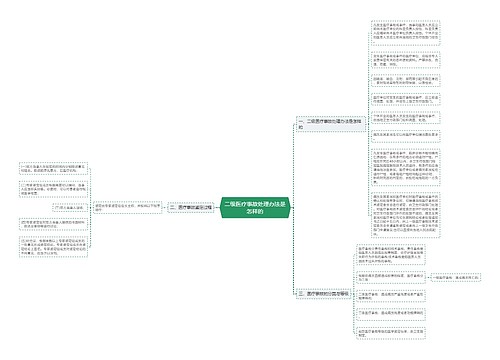 二级医疗事故处理办法是怎样的