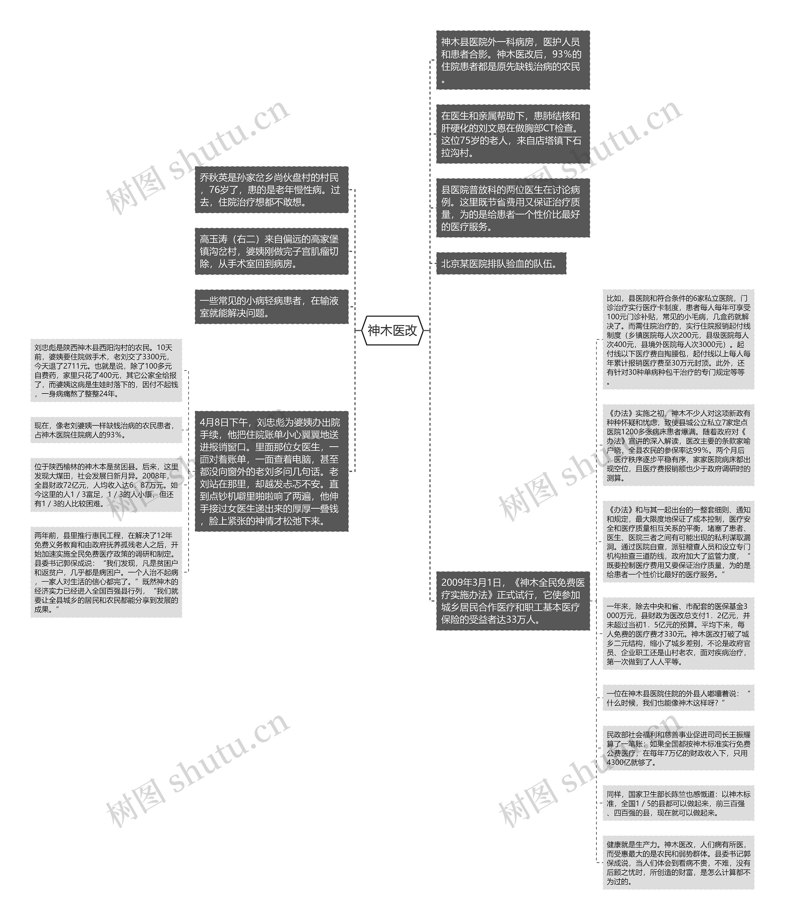 神木医改思维导图