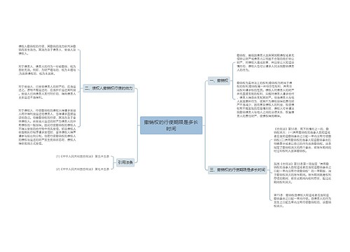 撤销权的行使期限是多长时间