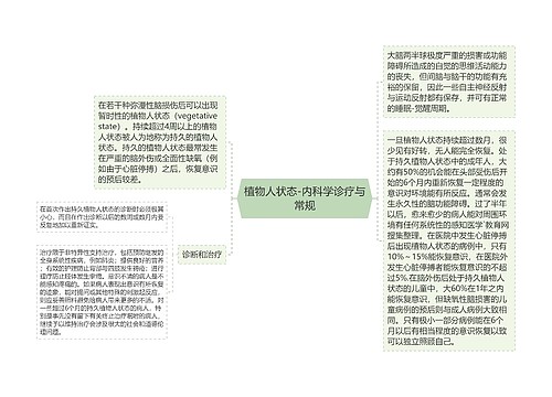 植物人状态-内科学诊疗与常规