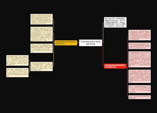 河南全面实现医疗保险就医联网结算