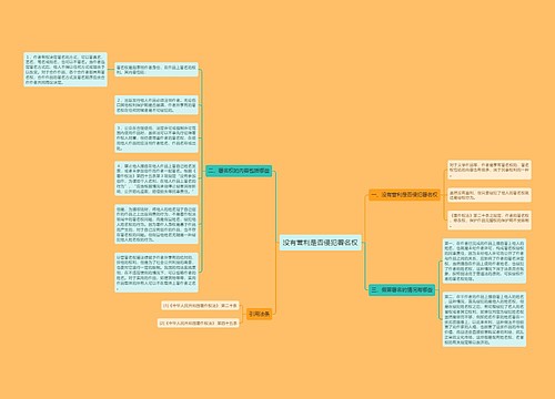 没有营利是否侵犯署名权