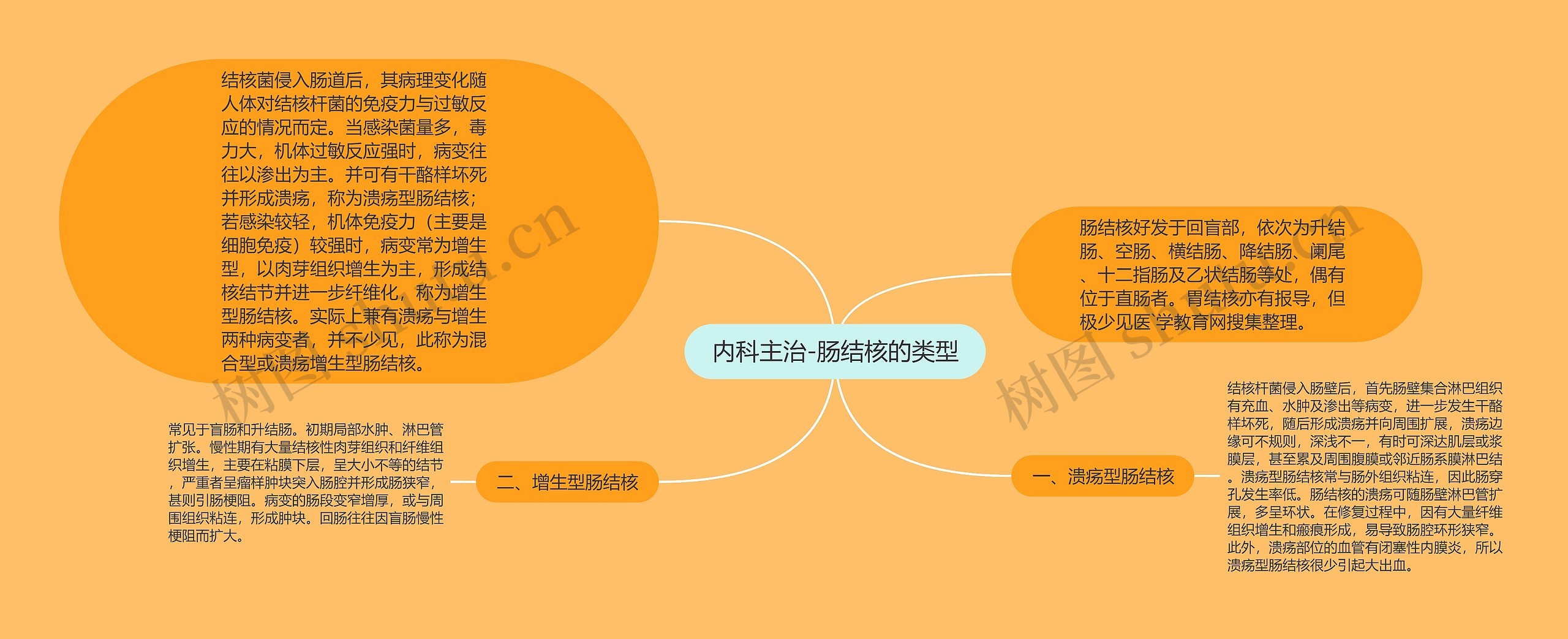 内科主治-肠结核的类型