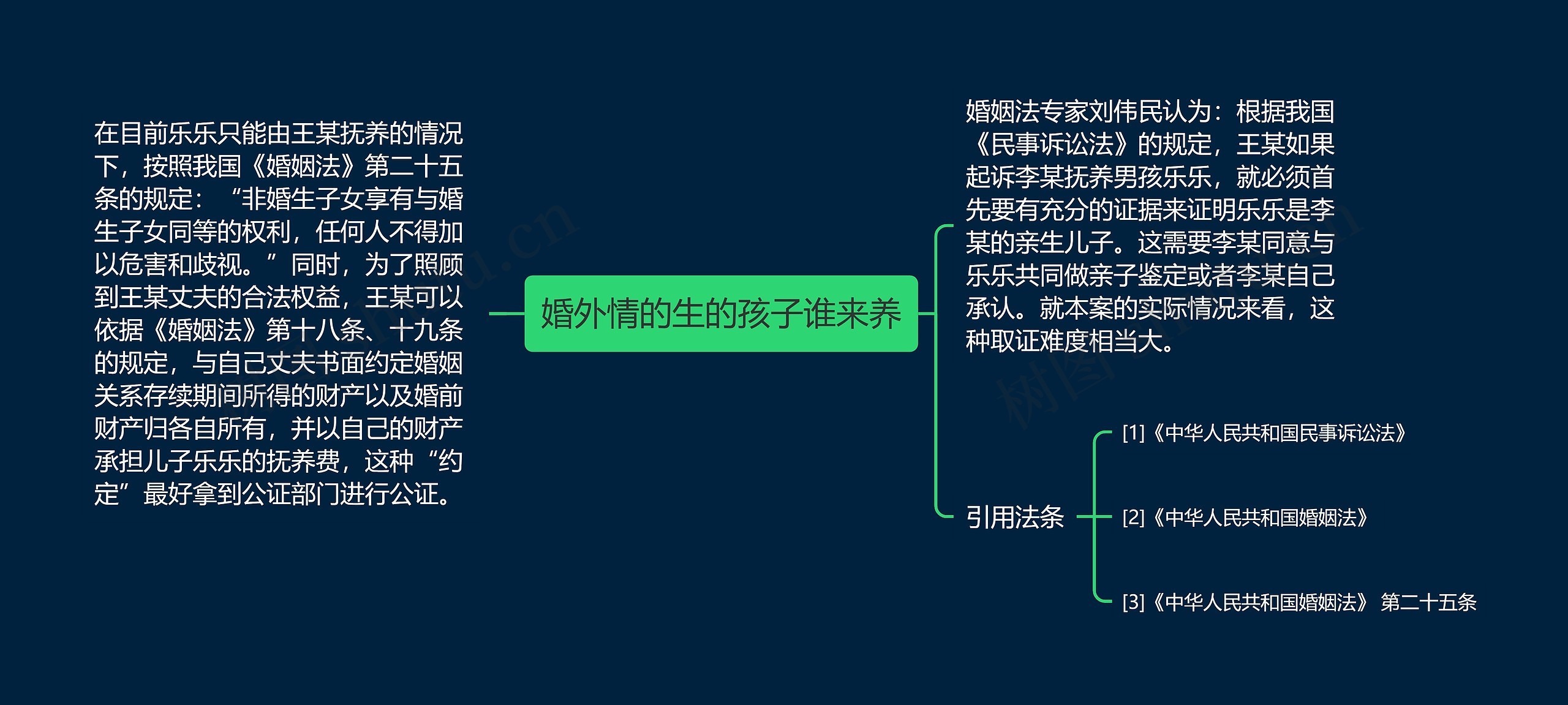 婚外情的生的孩子谁来养